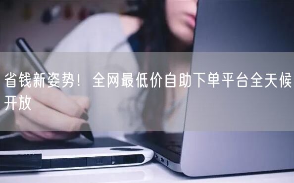 省钱新姿势!全网最低价自助下单平台全天候开放