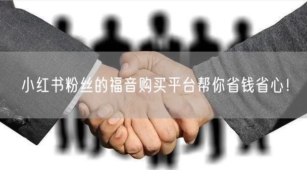 小红书粉丝的福音购买平台帮你省钱省心！